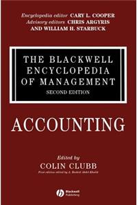 Blackwell Encyclopedia of Management, Accounting