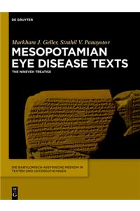 Mesopotamian Eye Disease Texts