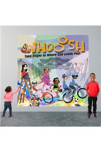 Vacation Bible School (Vbs) 2019 Whooosh Decorating Mural: Take Flight to Where God Leads You!: Take Flight to Where God Leads You!