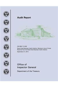 State Small Business Credit Initiative