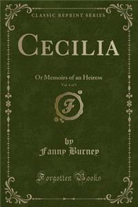 Cecilia, Vol. 4 of 5