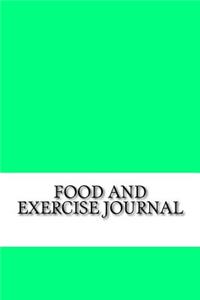 Food and Exercise Journal
