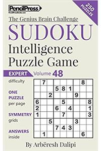 Sudoku Puzzle Books Volume 48. Expert. Sudoku Intelligence Puzzle Game