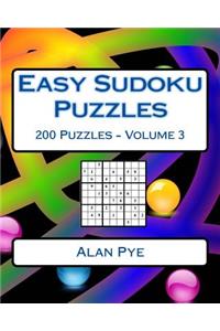 Easy Sudoku Puzzles Volume 3