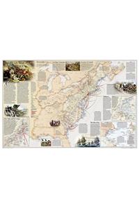 Battles of the Revolutionary War and War of 1812: 2 Sided [Folded and Polybagged]