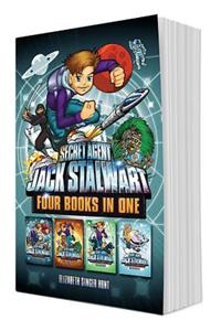 Secret Agent Jack Stalwart (Books 9-12): The Deadly Race to Space, the Quest for Aztec Gold, the Theft of the Samurai Sword, the Fight for the Frozen Land