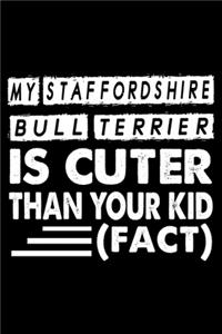 Leave Me Alone I'm Only Talking To My Staffordshire Bull Terrier To Day