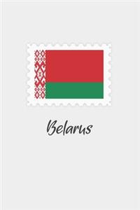 Belaru flag minimalist notebook