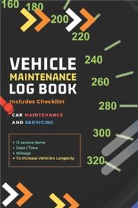 Vehicle Maintenance Log Book