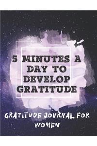 5 minutes a Day to Develop Gratitude