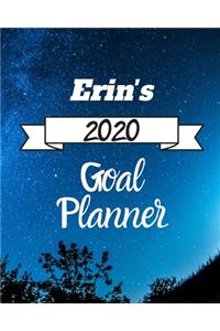Erin's 2020 Goal Planner