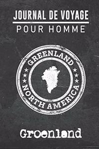 Journal de Voyage pour homme Groenland