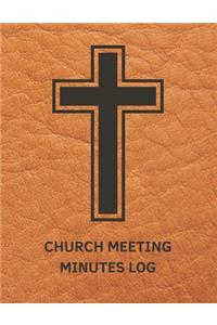 Church Meeting Minutes Log