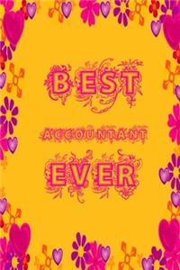 Best Accountant Ever Journal