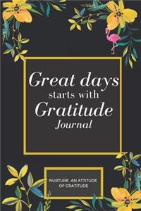 Great Days Start With Gratitude