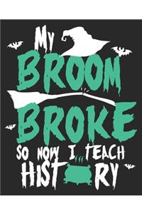 My Broom Broke So Now I Teach History