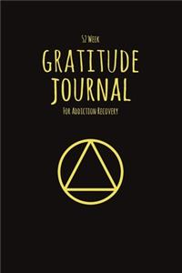 52 Week Gratitude Journal For Addiction Recovery
