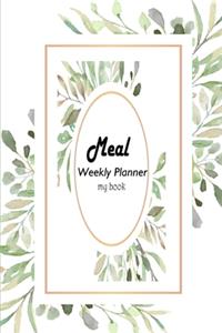 Weekly Planner Meal