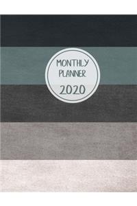 Monthly planner 2020