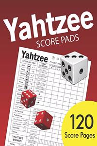 Yahtzee Score Pads