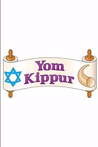 Yom Kippur: Lined Notebook Journal - For Yom Kippur Celebration Festival - Novelty Themed Gifts