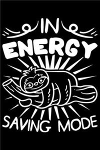 In Energy Saving Mode