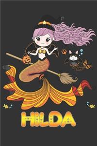 Hilda: Hilda Halloween Beautiful Mermaid Witch, Create An Emotional Moment For Hilda?, Show Hilda You Care With This Personal Custom Gift With Hilda's Very