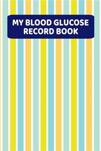 My Blood Glucose Record Book