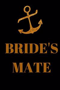 Bride's Mate - Bachelorette Journal
