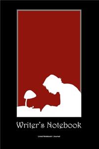 Writer's lined notebook