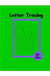 Letter Tracing Book For Toddlers