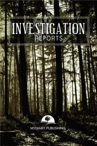 Investigation Reports Journal, Notebook. Format 6