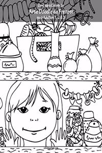 Livro para Colorir de Arte Doodle de Frenesi para Adultos 1, 2 & 3