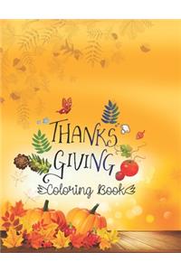 Thanks Giving Coloring Book