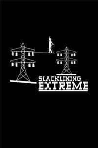 Slacklining Extreme: 6x9 Slacklining - dotgrid - dot grid paper - notebook - notes