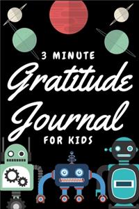 3 Minute Gratitude Journal For Kids