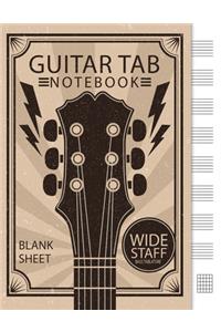 Guitar Tablature Notebook