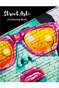 Street Art Coloring Book