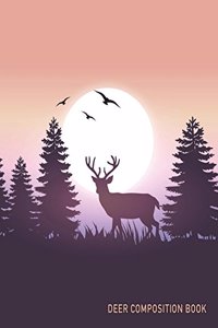 Deer Composition Book