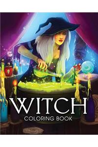 Witch Coloring Book