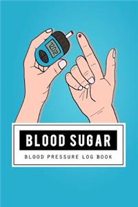 Blood Sugar & Blood Pressure Log Book