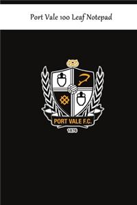Port Vale 100 Leaf Notepad