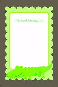 Green Croc Bookplate