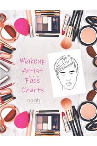 Makeup Artist Face Charts