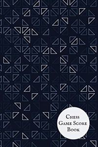 Chess Game Score Book