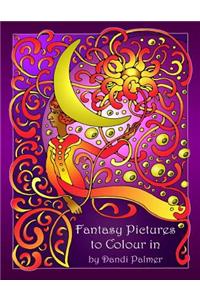 Fantasy Pictures to Colour in