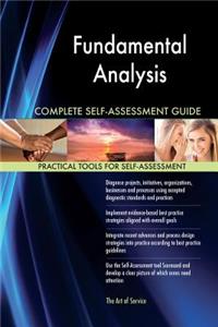 Fundamental Analysis Complete Self-Assessment Guide