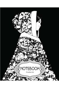 Notebook Journal Dot-Grid, Lined, Blank No Lined