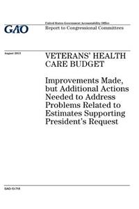 Veterans health care budget