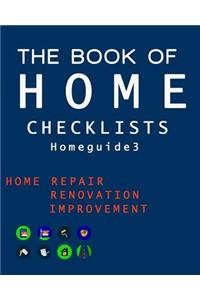 Book of HOME CHECKLISTS